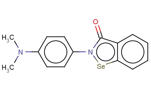 1,2-BENZISOSELENAZOL-3(2H)-ONE, 2-(4-(DIMETHYLAMINO)PHENYL)-